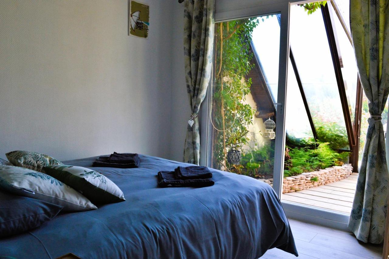 La maison penchée, avec jardin à 50m de la plage Asnelles Exterior foto