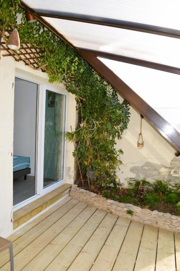 La maison penchée, avec jardin à 50m de la plage Asnelles Exterior foto